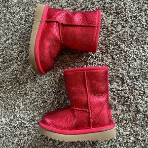 UGG Boots - Toddler Size 6, Red